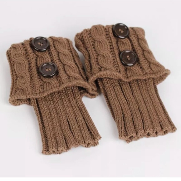 🆕Knitted boot cuffs,vintage style boot cover - Picture 2 of 4